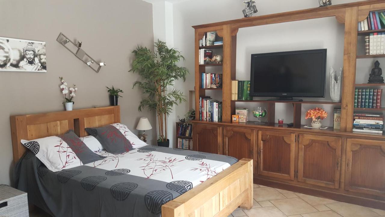 Chambre L'Orchidee Vallon-Pont-dʼArc Exterior foto